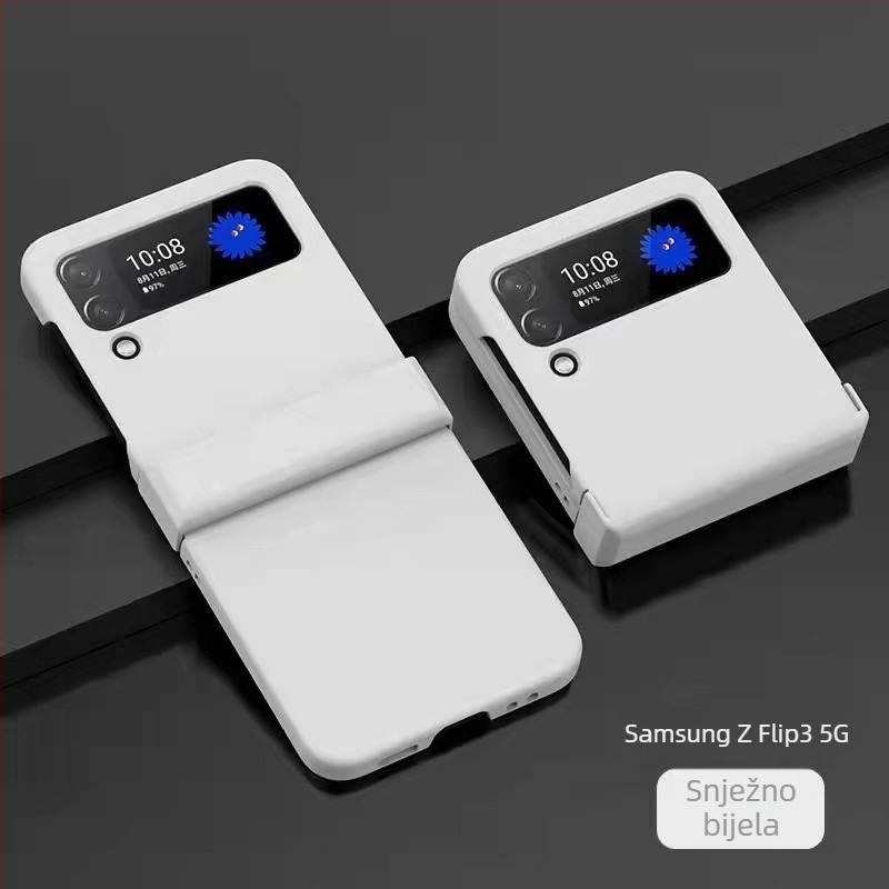 Samsung Z Fold3 i Z Flip5 TPU futrola s kožnim osjećajem, trodijelni set, potpuna zaštita od padova