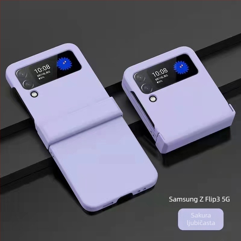 Samsung Z Fold3 i Z Flip5 TPU futrola s kožnim osjećajem, trodijelni set, potpuna zaštita od padova