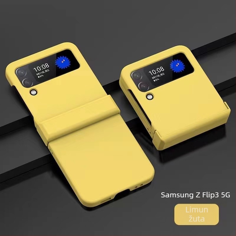Samsung Z Fold3 i Z Flip5 TPU futrola s kožnim osjećajem, trodijelni set, potpuna zaštita od padova