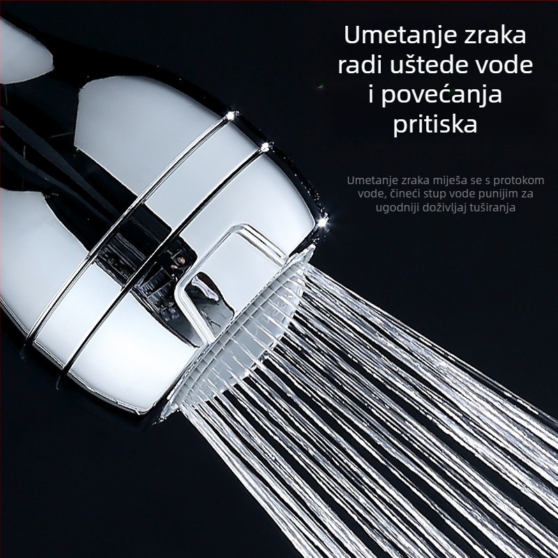 Tuš glava, ABS materijal, ušteda vode, zidni dizajn, novi kineski stil