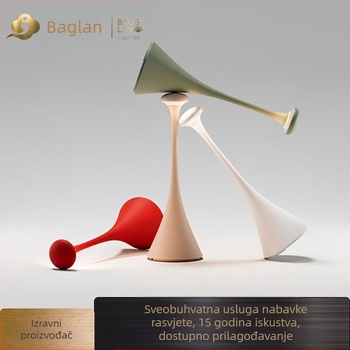 Ambijentalno svjetlo noćna lampa s metalnim držačem, moderni minimalistički stil, model T823, napon ≤36V