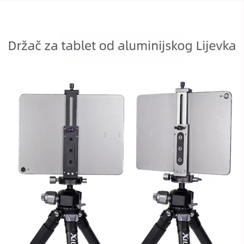 Držač za tablet i mobitel za live prijenos i fotografijski stativ – XJ15 metalni držač za tablet, XJ8 aluminijski držač za mobitel