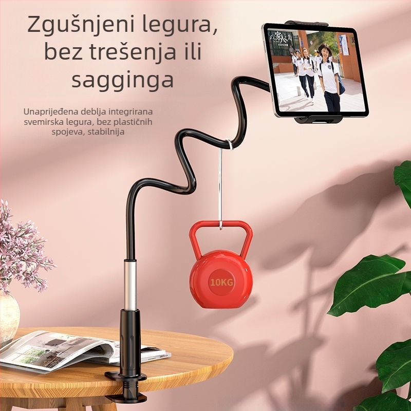 Stolni držač za tablet i telefon, univerzalni, od legure, mogućnost prilagodbe