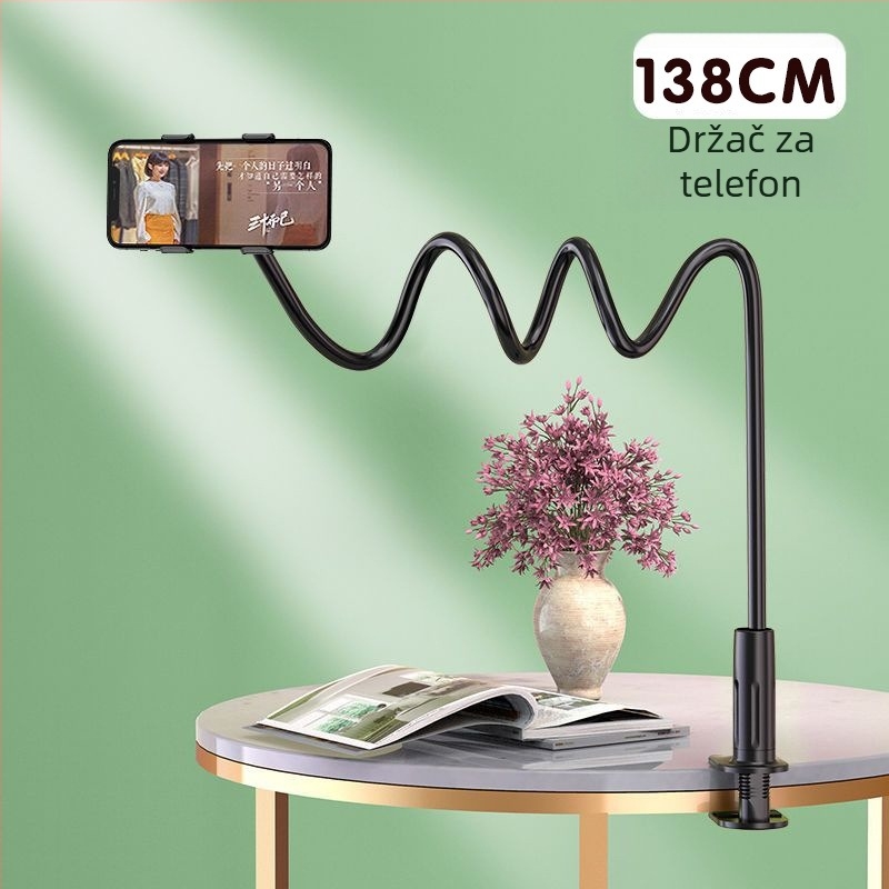 Stolni držač za tablet i telefon, univerzalni, od legure, mogućnost prilagodbe