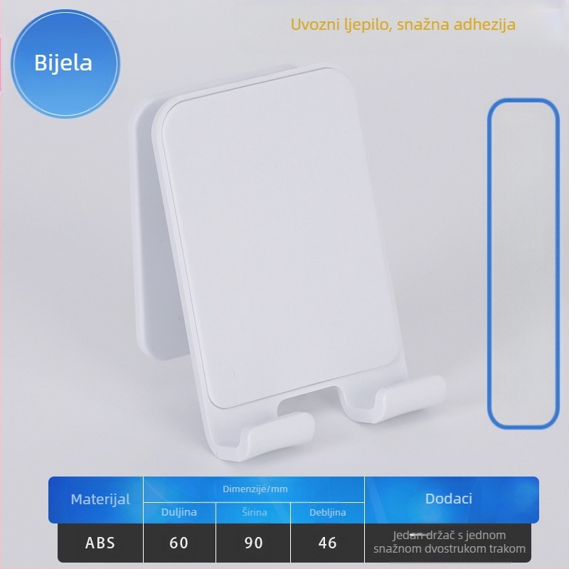 FDUN F-Y20 zidni držač za telefon s napajanjem, plastika, univerzalni stil, bez mogućnosti prilagodbe