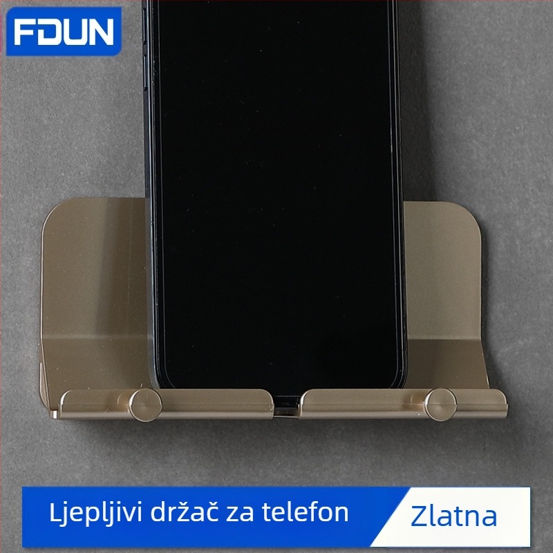 FDUN F-Y20 zidni držač za telefon s napajanjem, plastika, univerzalni stil, bez mogućnosti prilagodbe