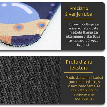 Uredska podloga za stol od prirodnog kaučuka, protivklizna, jednostrana, marka wkUK, model hgkrkhgr
