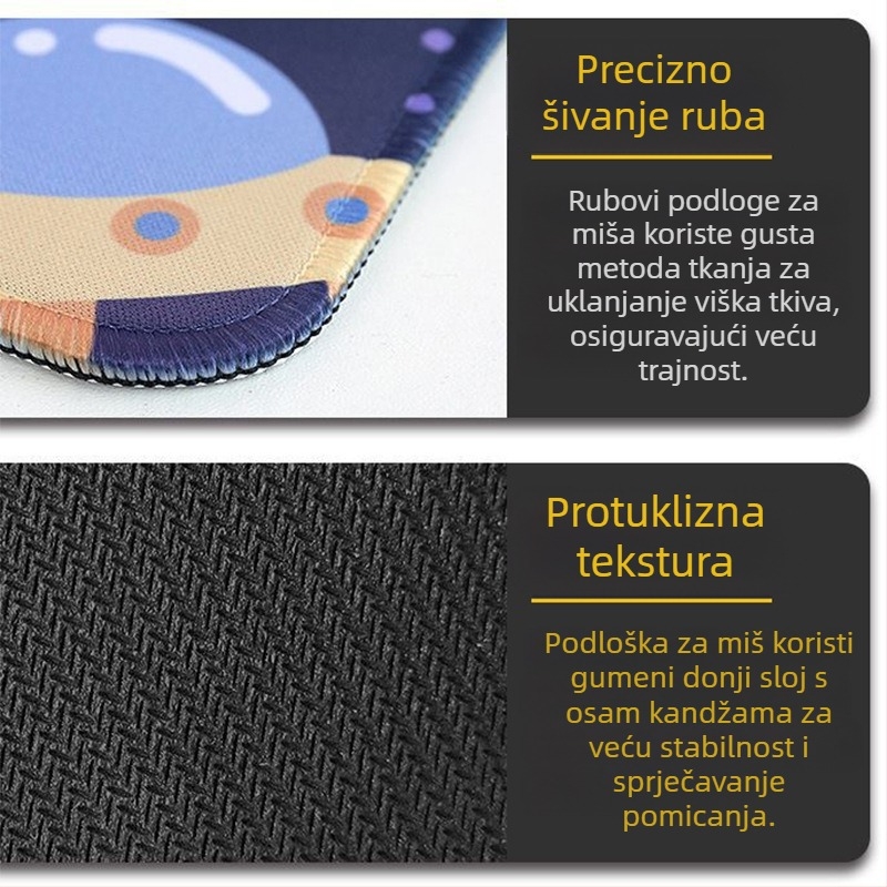 Uredska podloga za stol od prirodnog kaučuka, protivklizna, jednostrana, marka wkUK, model hgkrkhgr