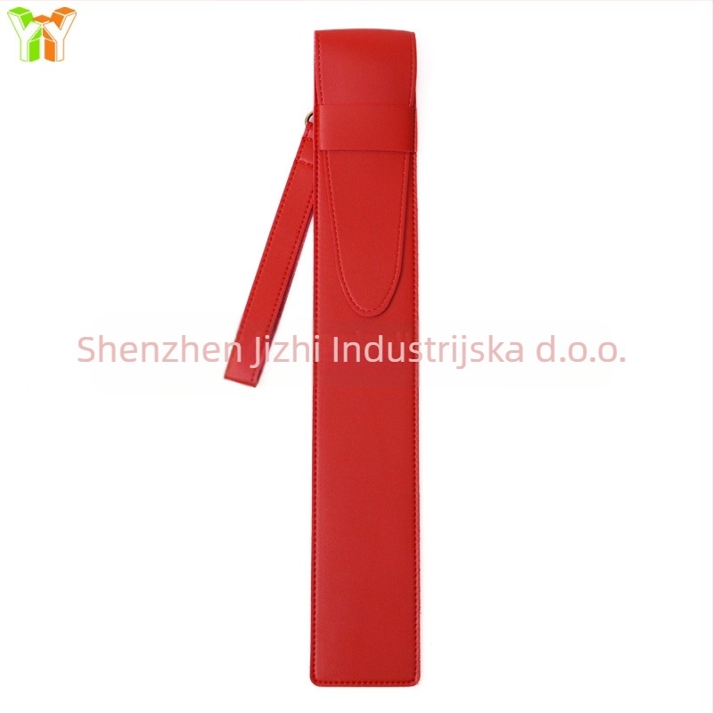Kožna torbica za pohranu bubnjarskih štapa – prenosna, vintage stil (Model 64562)