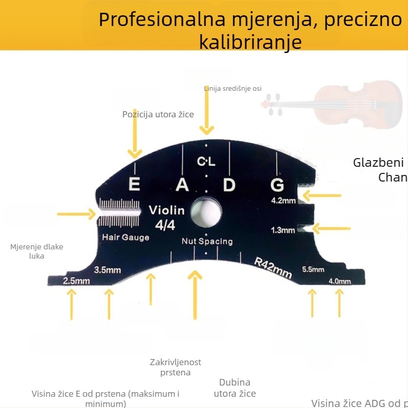 Akrilni referentni predložak referentnog popravka koda klavira – Imagining Musical Instruments, Hengshui, Hebei; za glazbene instrumente