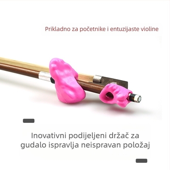 Korektor hvatanja luka violine, ispravna pozicija ruke, silikon, ekološki, za početnike i profesionalce