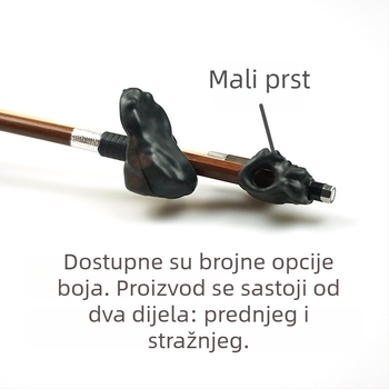 Korektor hvatanja luka violine, ispravna pozicija ruke, silikon, ekološki, za početnike i profesionalce