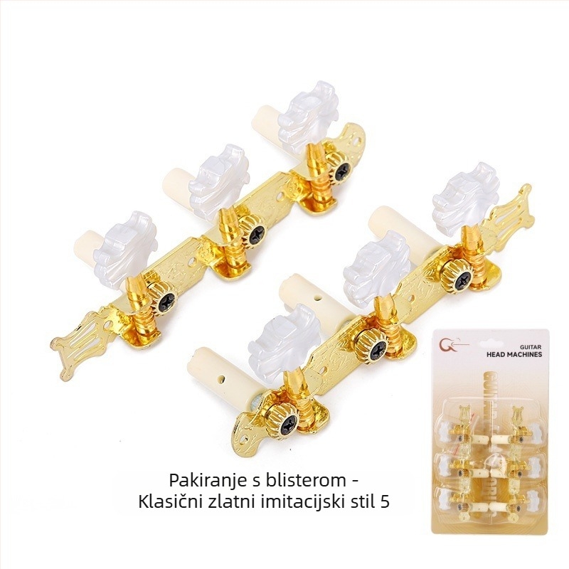 Navijač žica za klasičnu gitaru - ABS kromirani metal, model K-01, blister pakiranje, branda KABAT
