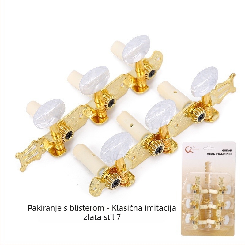Navijač žica za klasičnu gitaru - ABS kromirani metal, model K-01, blister pakiranje, branda KABAT