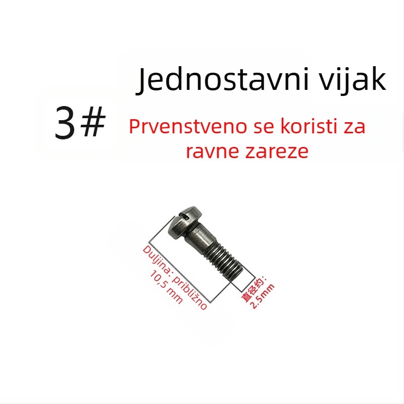 Aksesoar za glazbeni instrument s fiksnim vijcima, univerzalnim zglobom i kugličnim zglobom