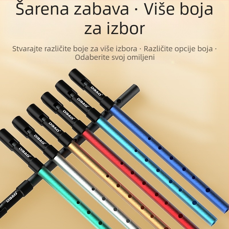 DBAO irska zviždaljka, ton C/D, šest otvora, za učenike