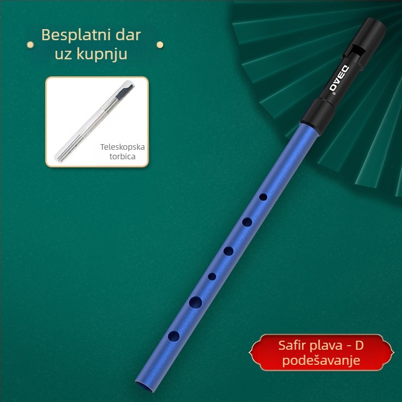 DBAO irska zviždaljka, ton C/D, šest otvora, za učenike