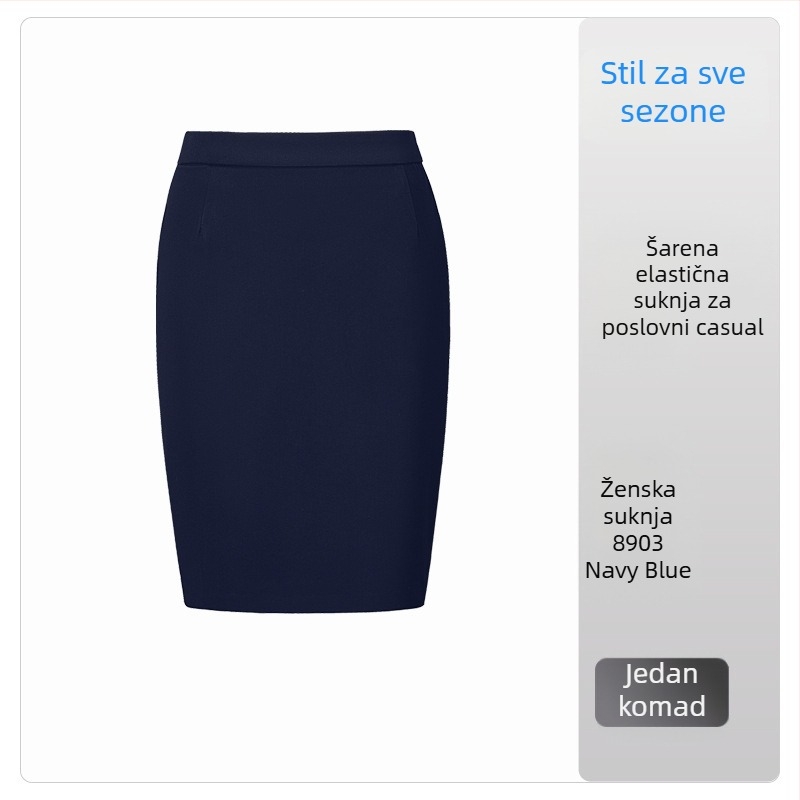 Hlače ravnog kroja s drapiranom linijom, za muškarce i žene, poslovno casual stil, elastične, 9/10 dužine, ljetni dojam