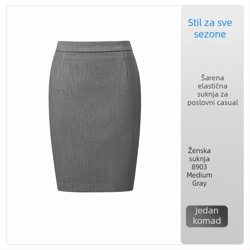 Hlače ravnog kroja s drapiranom linijom, za muškarce i žene, poslovno casual stil, elastične, 9/10 dužine, ljetni dojam