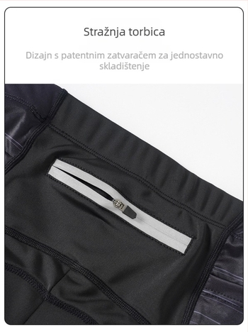 Planinski biciklističke šorceve s jastučićem od silikona, prozračne (Ljeto; Unisex; Za vožnju)