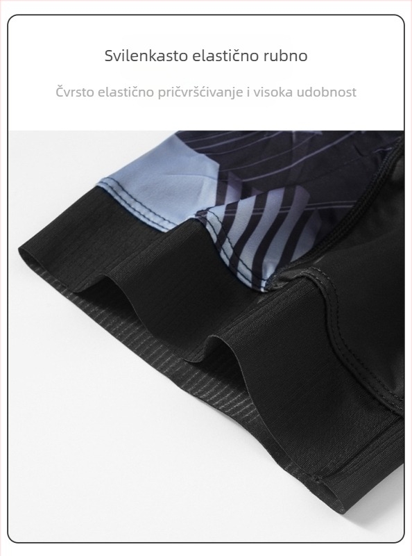Planinski biciklističke šorceve s jastučićem od silikona, prozračne (Ljeto; Unisex; Za vožnju)