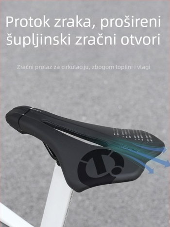 Sjedalo za bicikl – Eslnf/esslon Model 1, PU, za brdske i cestovne bicikle