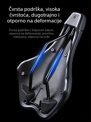 Sjedalo za bicikl – Eslnf/esslon Model 1, PU, za brdske i cestovne bicikle