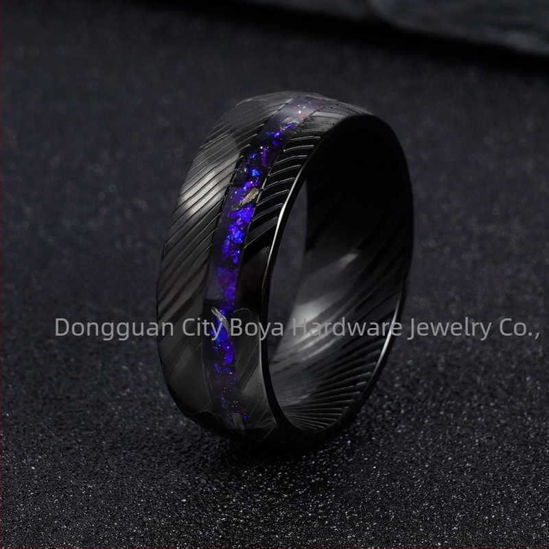 Prsten od nehrđajućeg čelika — osobni stil, elektroplateriranje, za muškarce