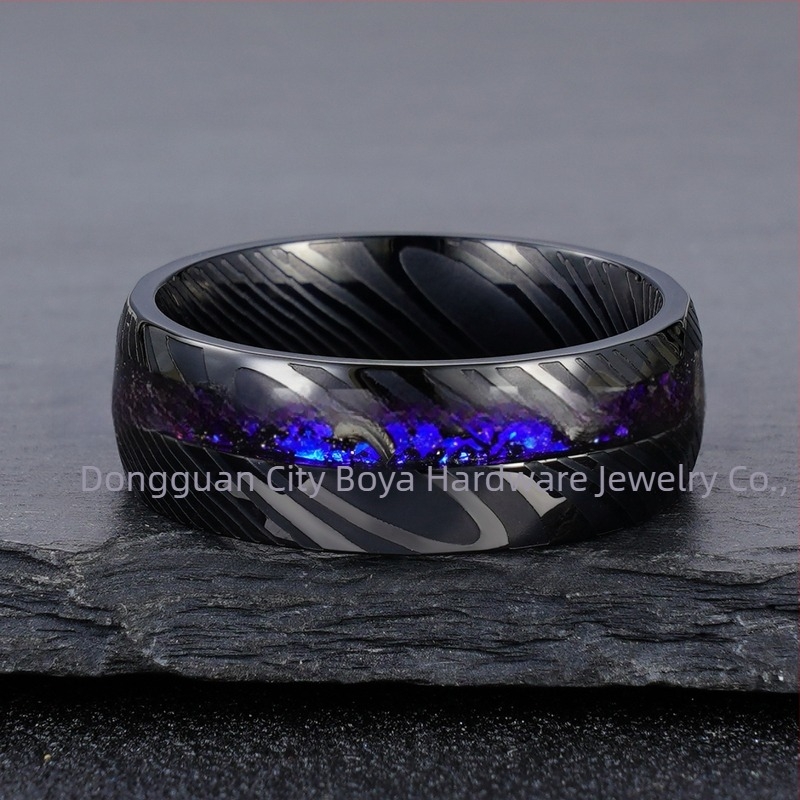 Prsten od nehrđajućeg čelika — osobni stil, elektroplateriranje, za muškarce