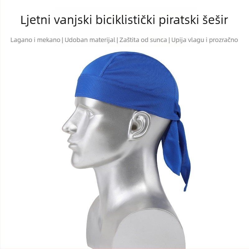 Ciklistička kapa s mrežastim materijalom, upija znoj i prozračna, unisex za odrasle, za vožnju
