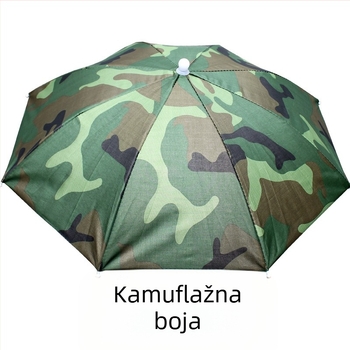 Šešir-kišobran za zaštitu od sunca s logom, reklamni kišobran-šešir, velika veličina