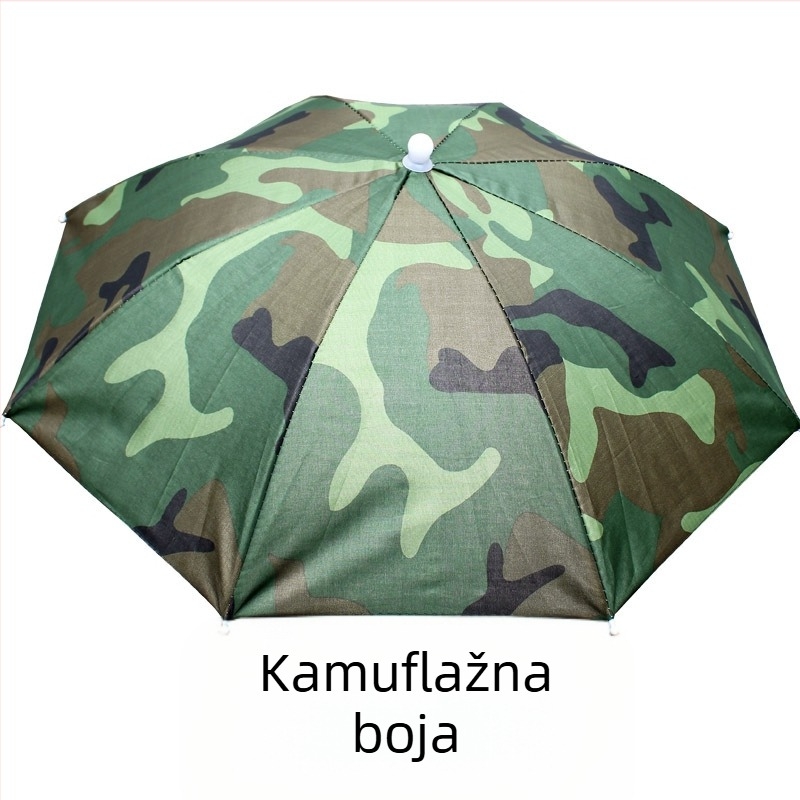 Šešir-kišobran za zaštitu od sunca s logom, reklamni kišobran-šešir, velika veličina