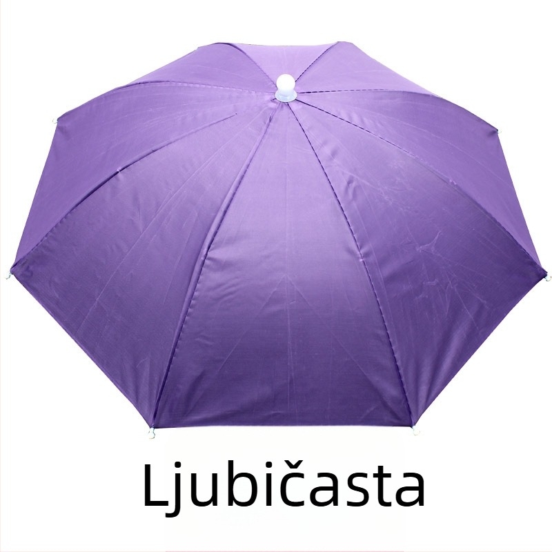 Šešir-kišobran za zaštitu od sunca s logom, reklamni kišobran-šešir, velika veličina