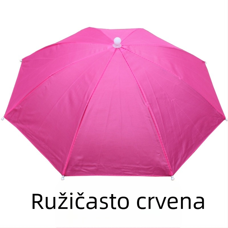 Šešir-kišobran za zaštitu od sunca s logom, reklamni kišobran-šešir, velika veličina