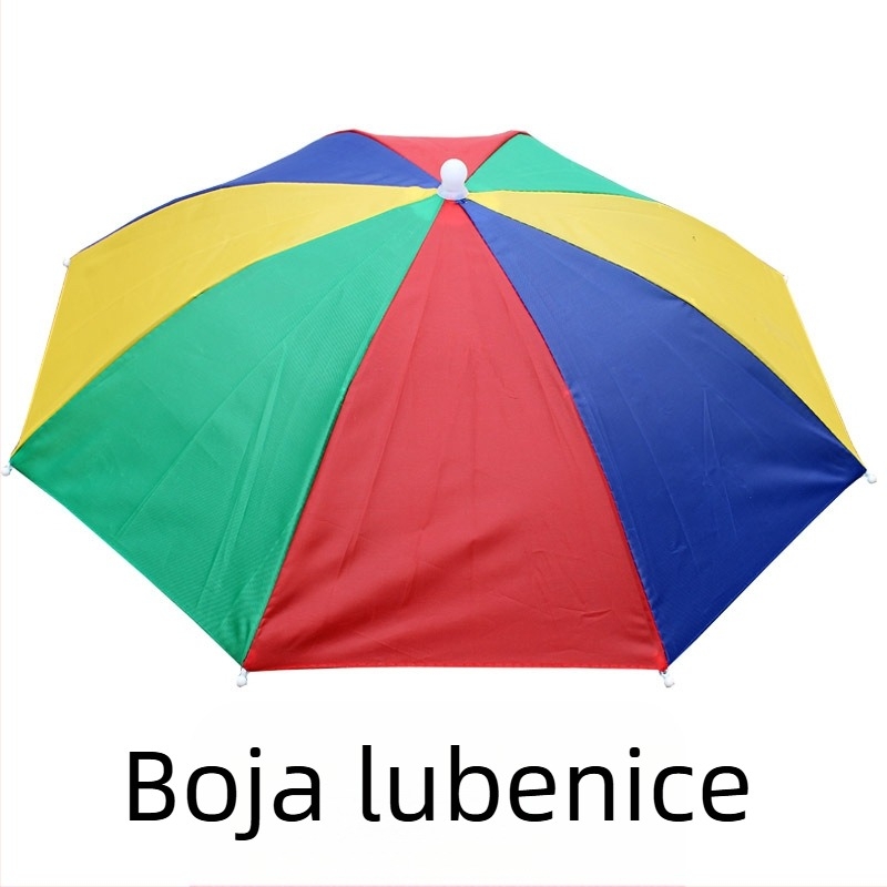Šešir-kišobran za zaštitu od sunca s logom, reklamni kišobran-šešir, velika veličina