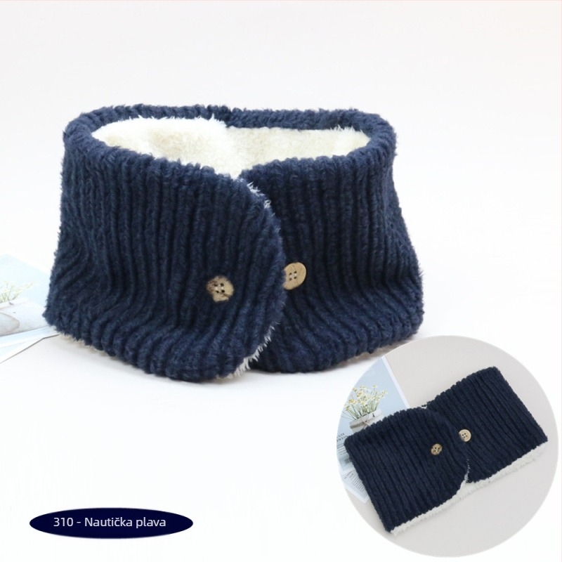 Zimski šal od umjetnog krzna zeca, warp-knit, održava toplinu, originalni dizajn