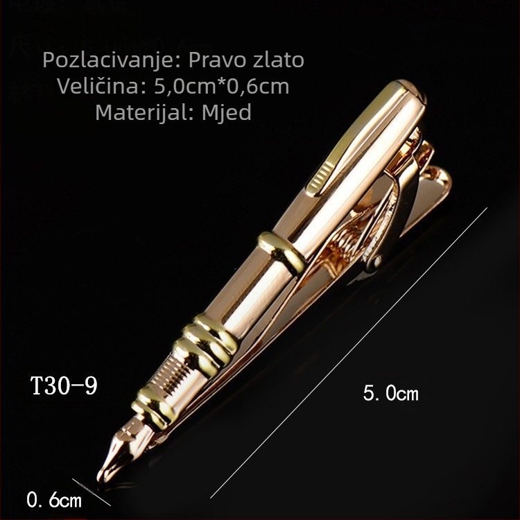 Bakreni kopči za manžetne, moderni muški stil, galvanizirani premaz, porijeklo Zhejiang