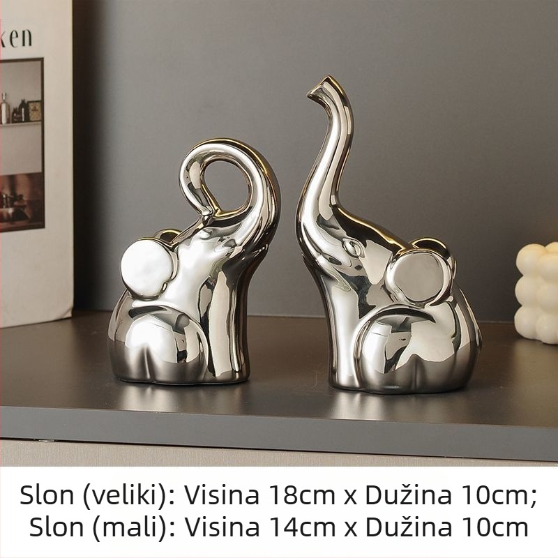 Keramički model jedrilice, jednostavan i moderan stil, elektroplatinirano završavanje, poklon za rođendan razrednom kolegi