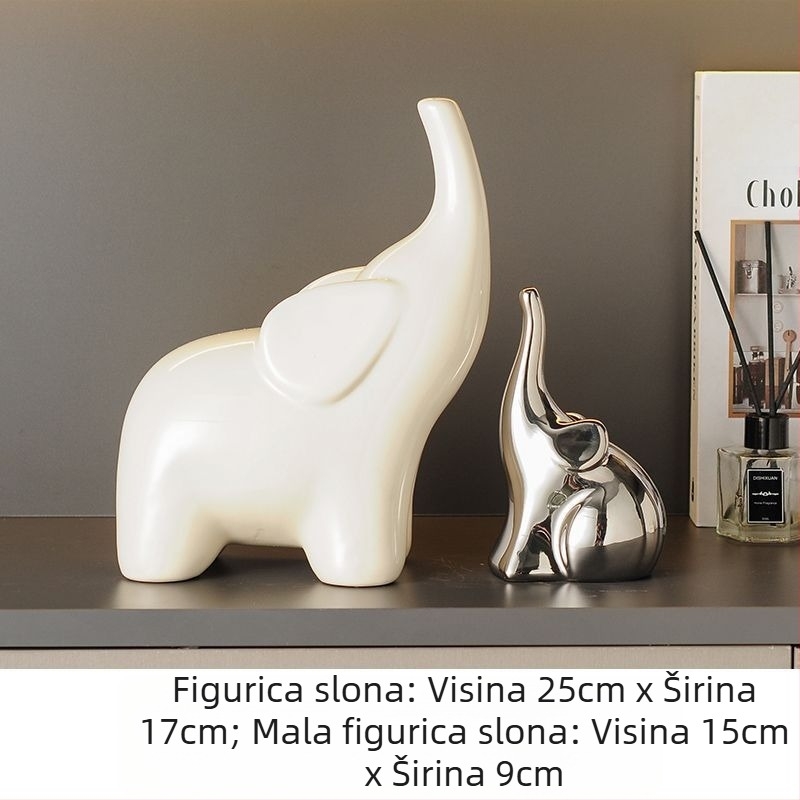 Keramički model jedrilice, jednostavan i moderan stil, elektroplatinirano završavanje, poklon za rođendan razrednom kolegi