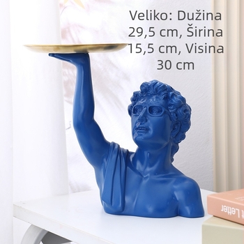 Davidov kip – stolni organizator, Ins stil, dekor od smole