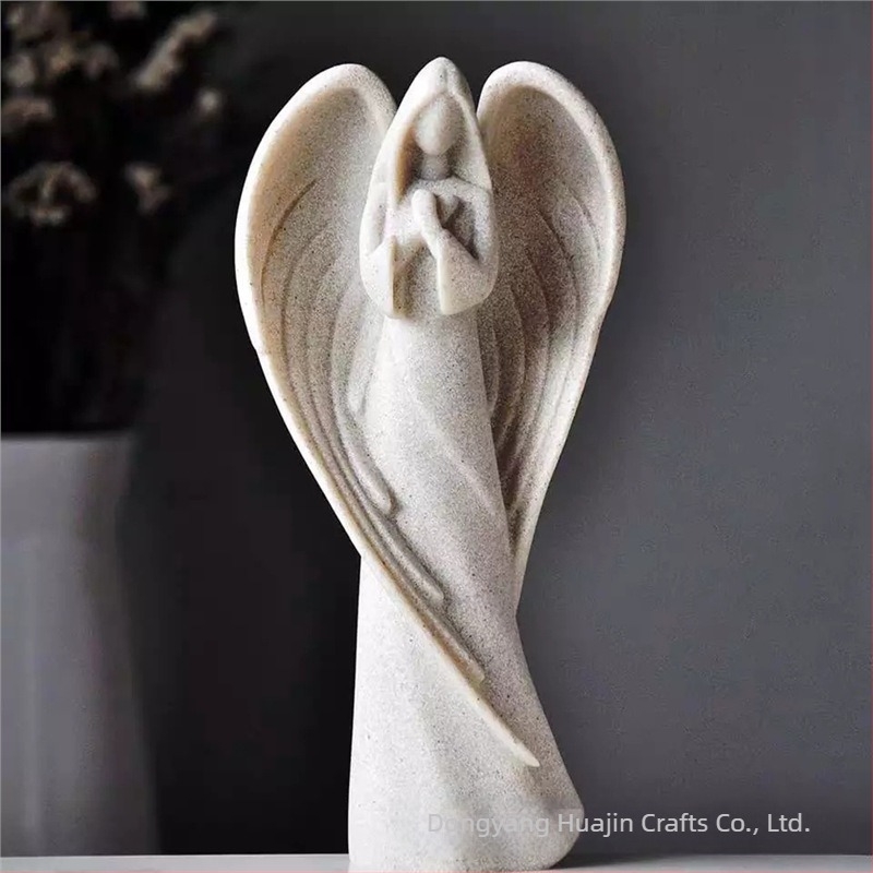 Anđeoska statua, molitveni anđeo s motivom Biblije – unutarnja dekoracija; Materijal: sintetička smola; Kategorija: likovi; Poklon za rođendane, godišnjice; Blagdani: Noć vještica, Božić