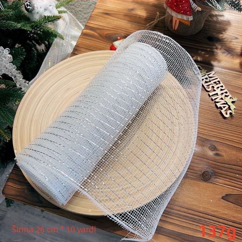 Božićni ukras za bor s magičnom mrežicom i plastičnom trakom • Marka Long Mu • Stil: Moderni minimalistički • Materijal: Drugo • IP odobrenje: Nijedno • Pogodno za: Božić