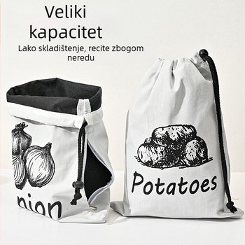 Platnena torba za pohranu s vezicama — logotip tisk, sitotisk, težina 70 g, stil torbe s džepom