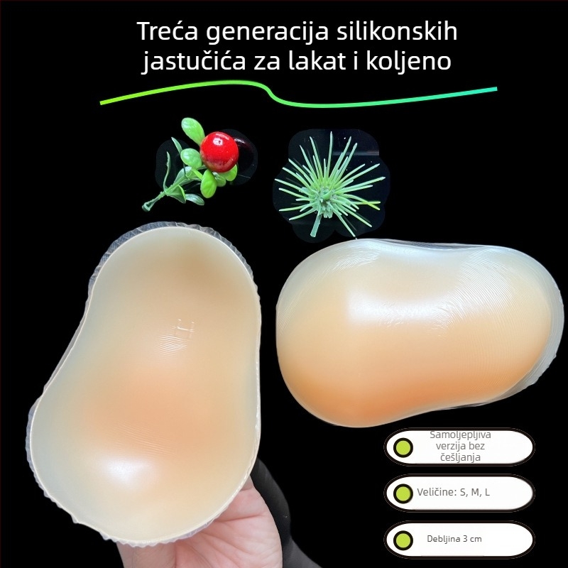 Silikonska nadložna donje rublje za povećanje bokova – jastučić za zadnjicu (Marka Magicbobo, Materijal: Silikon, Debljina: Udebljana, Funkcija: Povećanje)