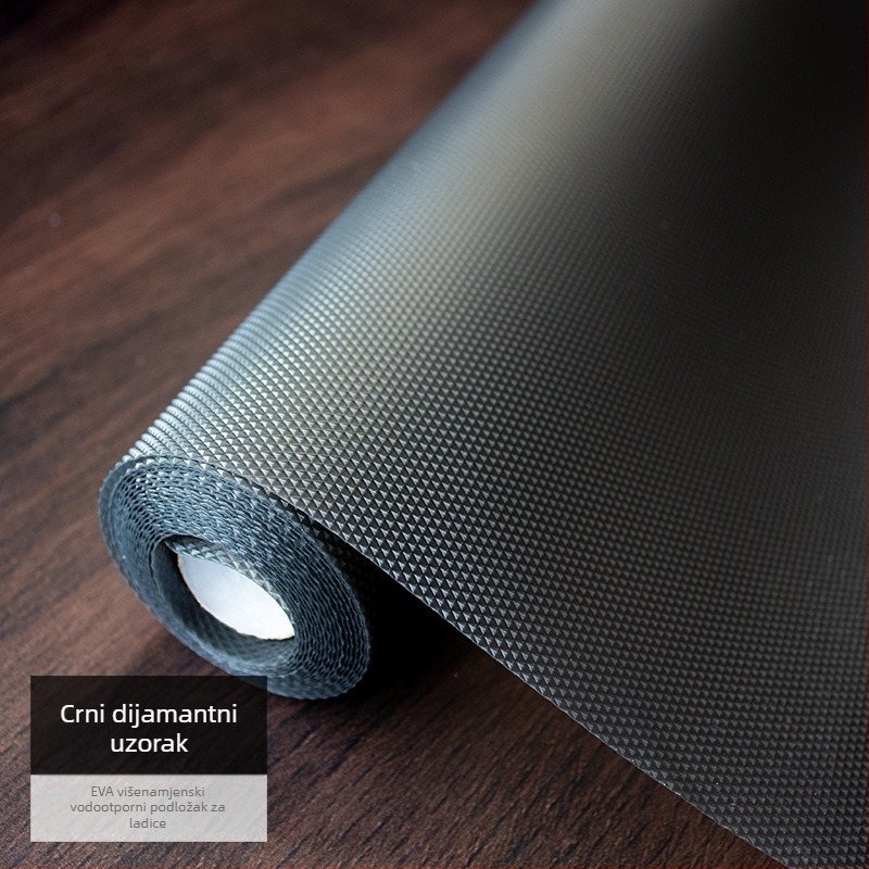 Podložak za kuhinjske ladice — otporan na vlagu, EVA vodonepropusni sloj na PE podlozi (EVA sadržaj 99%), moderan minimalistički dizajn