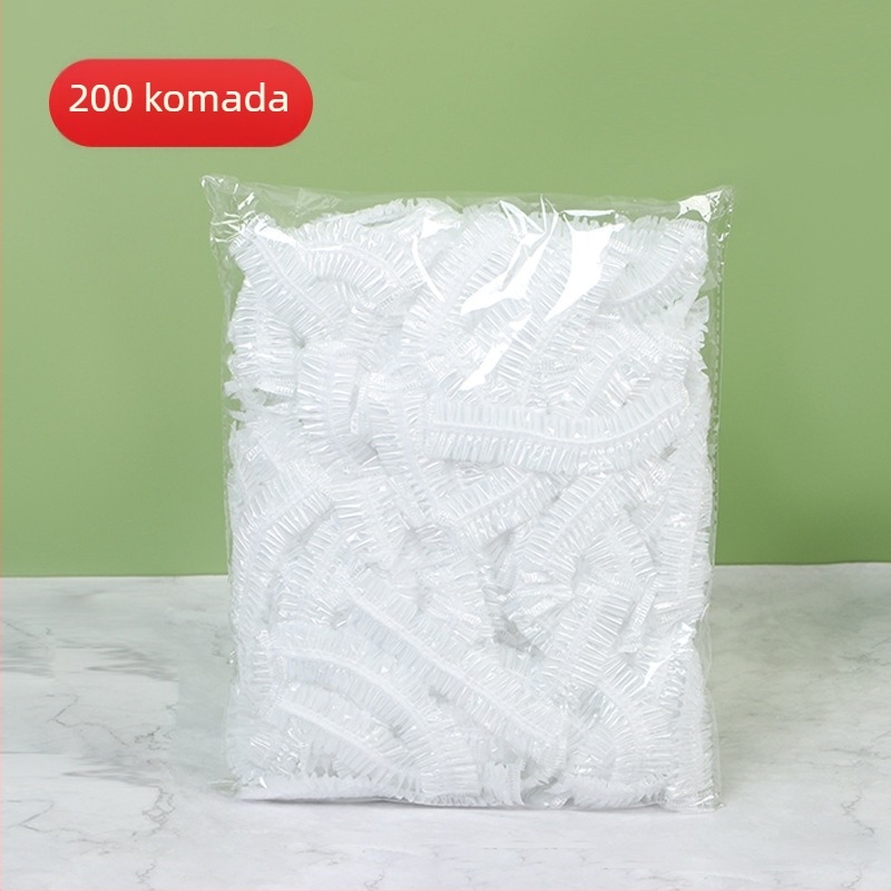 Elastični poklopac za zdjelu od PE klase s držačem folije za čuvanje ostataka — 1 komad, kućna upotreba