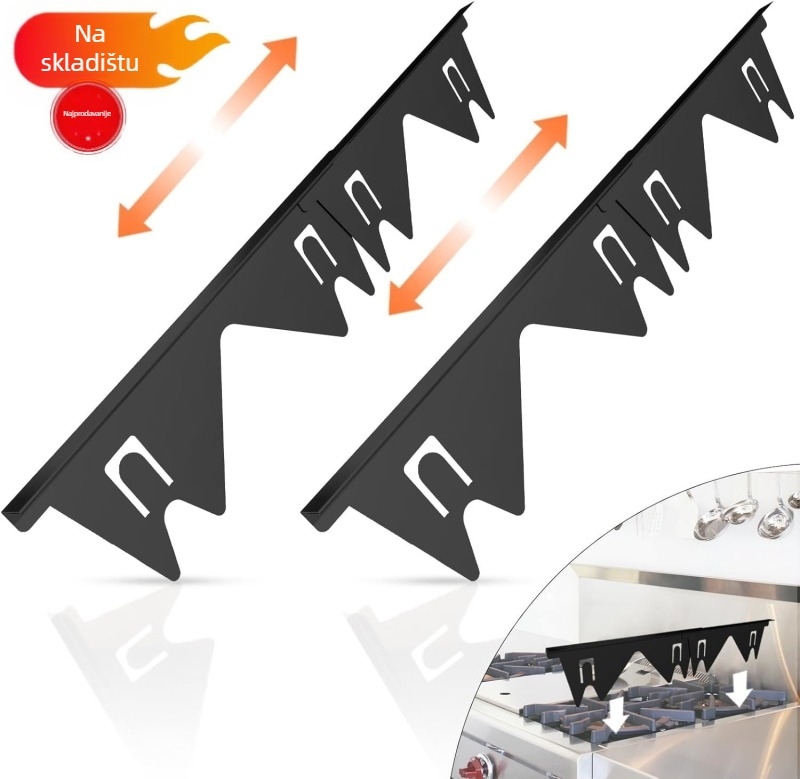 Ploča za zaptivanje spojeva štednjaka i pećnice, od nehrđajućeg čelika, model 888-6, porijeklo Zhejiang, lansirano 2024, bez ugradnje