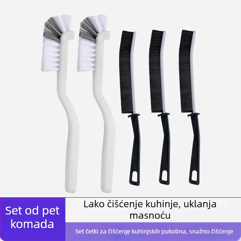 Lijie Set četkica za čišćenje - Četke za kuhinju s dugom ručkom za čaše, praznine i štednjak (plastika, lansiran zimi 2017)