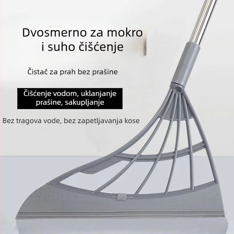 Metla od silikona za kućnu upotrebu, materijal plast + nehrđajućeg čelika; podrijetlo Zhejiang; težina 129; lansirano 2022; kategorija: metla.
