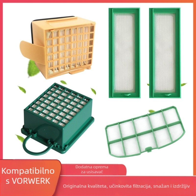 Filter mreža za usisavač, kompatibilna s VK135/VK200, za V-orwerk, model v-orwerk, univerzalna primjena, pokriće 101–150 m²